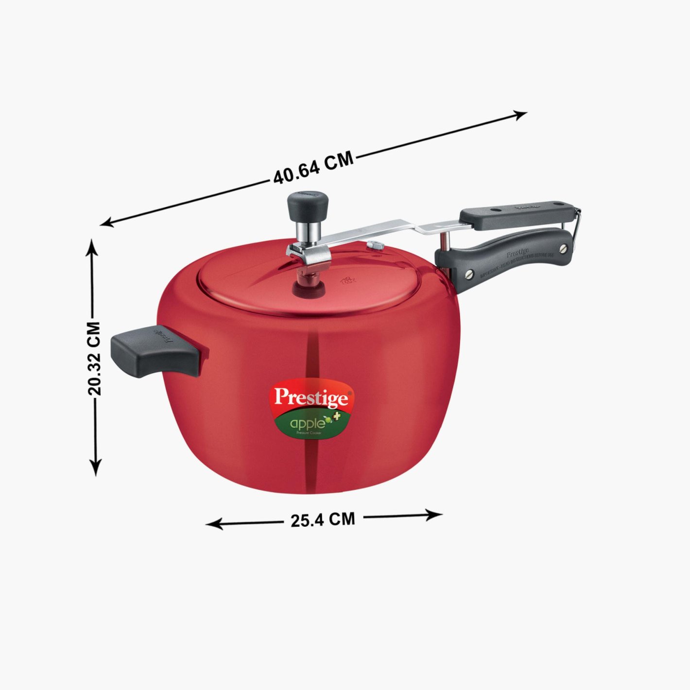 Buy PRESTIGE Apple Plus Aluminium Pressure Cooker 2l from Prestige at just INR 2300.0