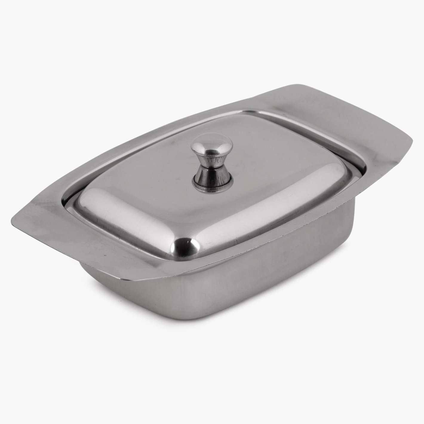 Buy Glovia Stainless Steel Butter Dish from Home Centre at just INR 449.0