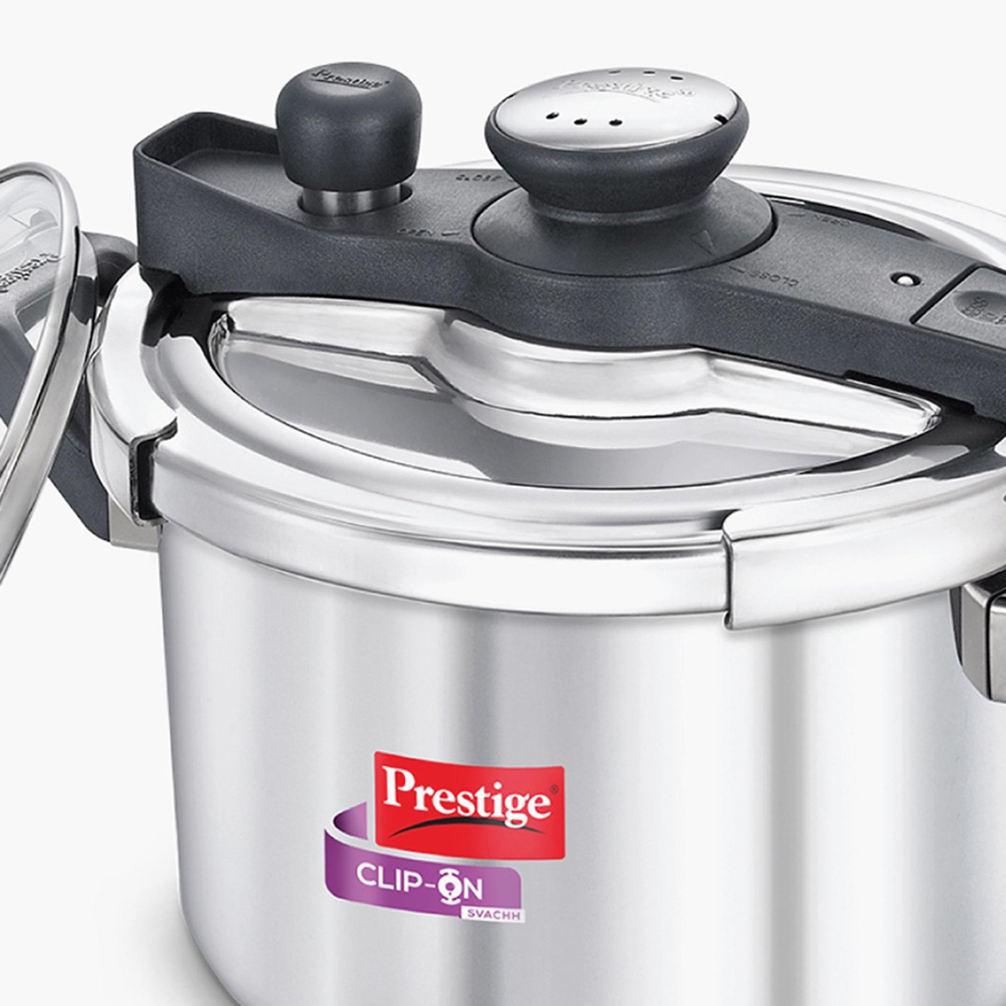 Buy PRESTIGE Clip-On Svacch Pressure Cooker with Lid - 5 L from