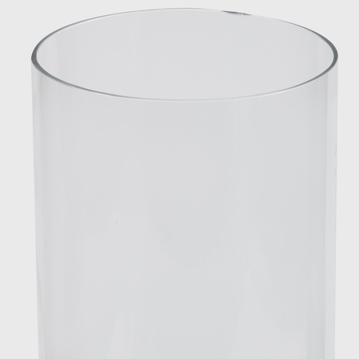 Buy Contour Glass Cylindrical Table Vase from Home Centre at just