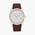Buy XYLYS Men Multifunction Watch with Leather Strap - 40052KL01E