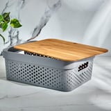 Regan Infinity Storage Basket with Bamboo Lid