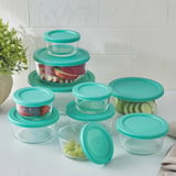 Siattle Aston 10Pcs Glass Jars Set