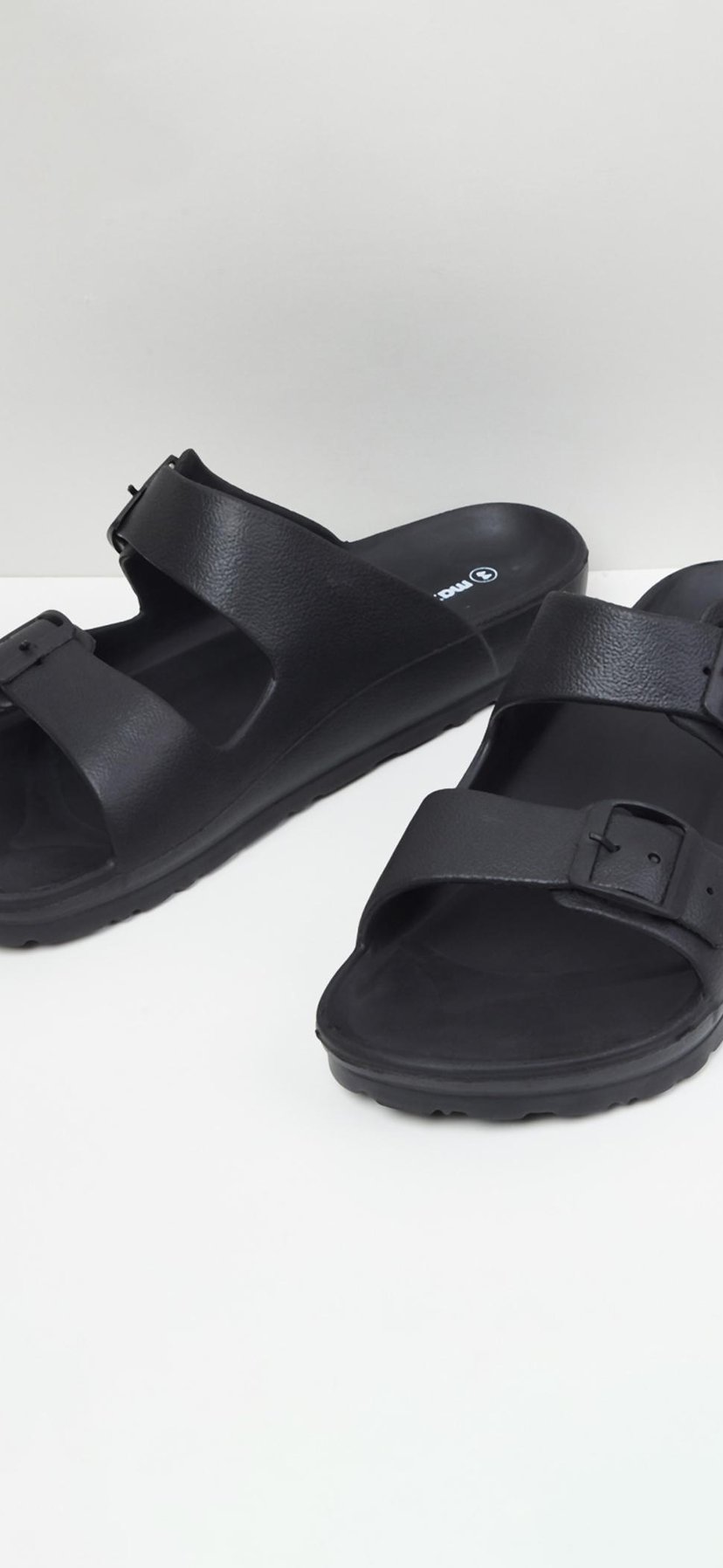 Buy Men Solid Slip-On Open Toe Sandals Online at just