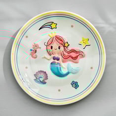 Corsica Bliss Kids Stoneware Appetiser Plate - 20cm | White
