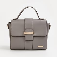 Buy CODE Women Solid Satchel Bag from CODE at just INR 2199.0