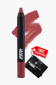 NYKAA Matte-ilicious Lip Crayon - Jade Rose