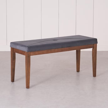Paco Solid Wood Dining Bench - Grey