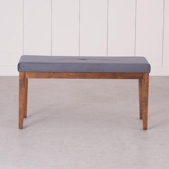 Paco Solid Wood Dining Bench - Grey