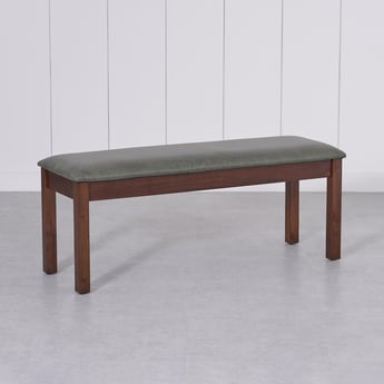 Harmony Faux Leather Dining Bench - Green