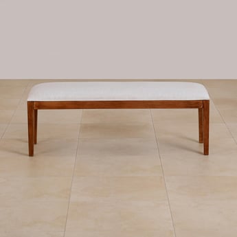 Cane NXT Fabric Dining Bench - White