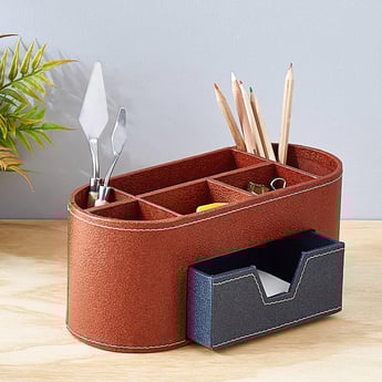 Orion Detroit Faux Leather 7 in 1 Combo Organiser