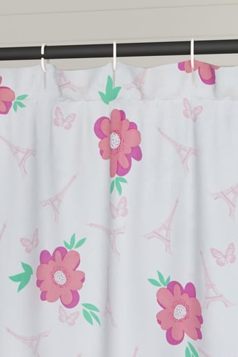 Fabulous 3 Shower Curtain with 12 Hooks - 180 x 180 cm