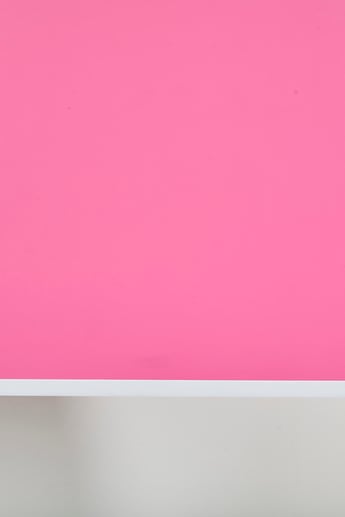 Helios Oregon Kids Study Table - Pink and White
