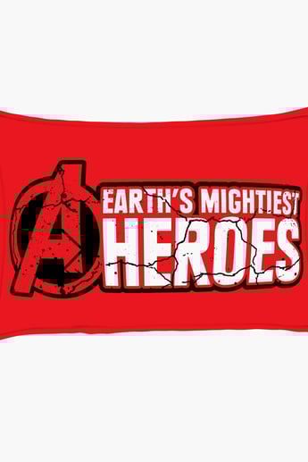 SPACES Marvel Avengers-Multicolour Printed Single Bedsheet Set-2Pcs