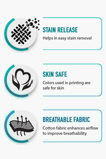 SPACES Marvel Avengers-Multicolour Printed Single Bedsheet Set-2Pcs