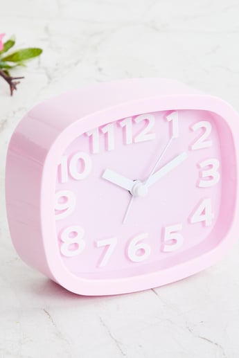 Corsica Slate Alarm Clock - 11.5x9.5cm
