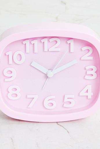 Corsica Slate Alarm Clock - 11.5x9.5cm