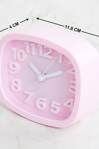 Corsica Slate Alarm Clock - 11.5x9.5cm