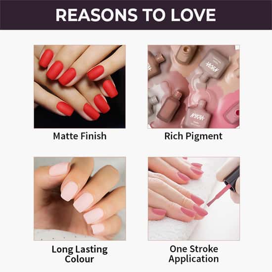 NYKAA Matte Nail Enamel