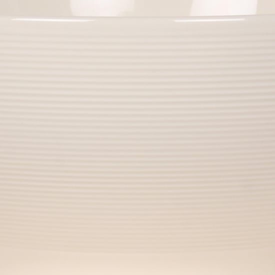 Nice And Easy Solid Soup Bowl  - Bone China -  Salad Bowl 21 cm x 9.5 cm   - Microwave Compatible -  White