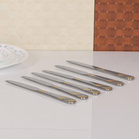 FNS Imperio Dessert Knife-Set Of 6 Pcs.