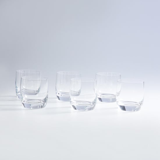 OCEAN Lucaris 6-piece Round Rock Glass set-340 ml