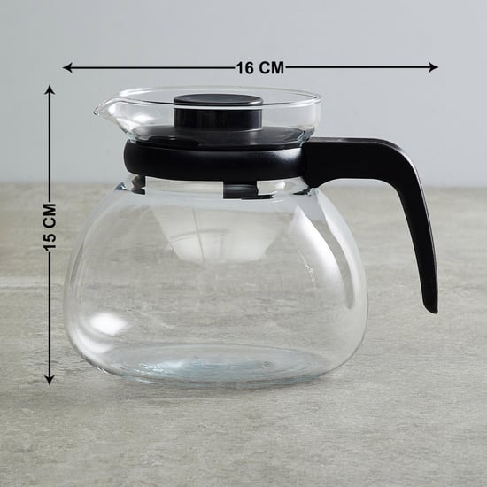 BOROSIL Transparent Kettle with Lid