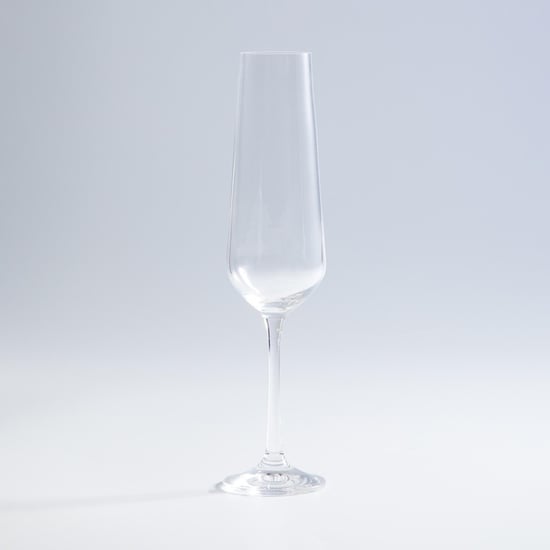 BOHEMIA CRYSTAL Sandra Round Champagne Flute-Set Of 6 Pcs.