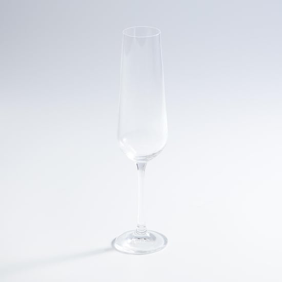 BOHEMIA CRYSTAL Sandra Round Champagne Flute-Set Of 6 Pcs.