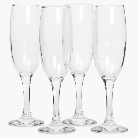 Abigail Champagne Flute Set- 4 Pcs.