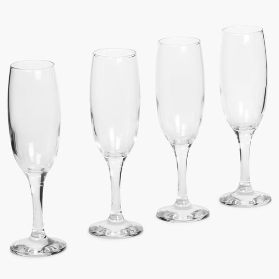 Abigail Champagne Flute Set- 4 Pcs.