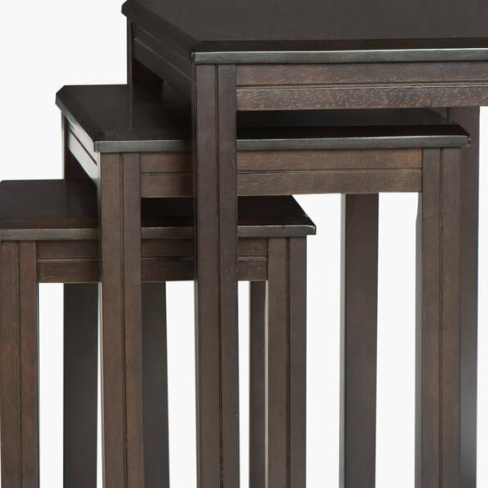 Montoya Nest of 3 Tables - Brown