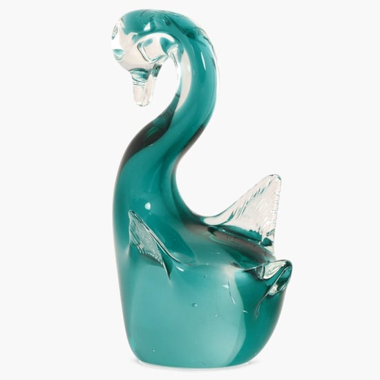 Cosmos Glass Swan Figurine