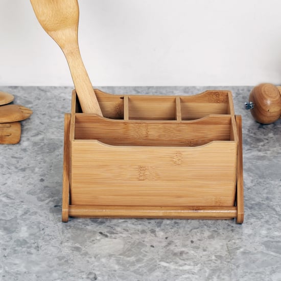 Orion Bamboo Cutlery Holder