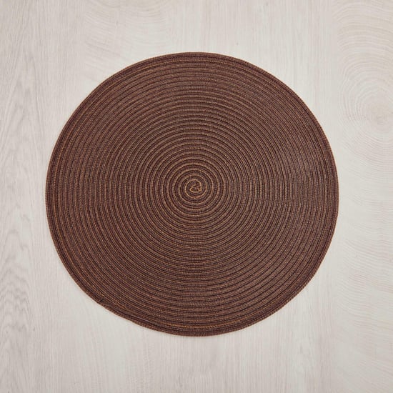 Cinder Rosea Round Placemat