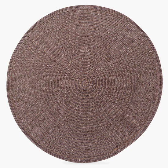 Cinder Rosea Round Placemat