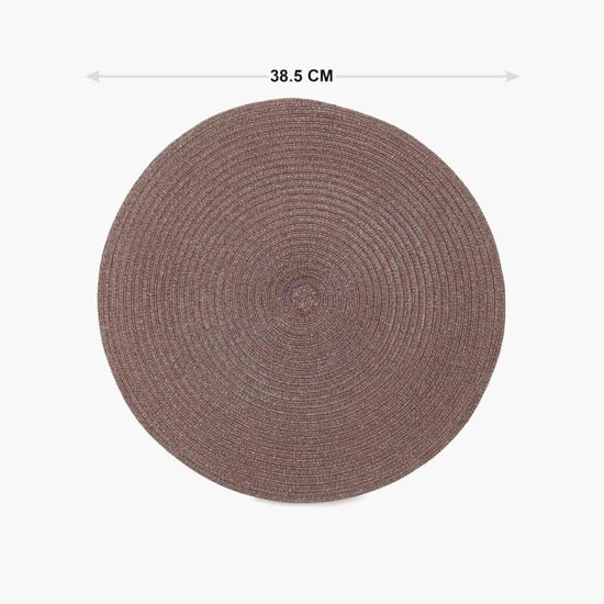 Cinder Rosea Round Placemat