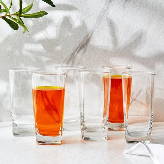 OCEAN Plaza Set of 6 Glass Tumblers - 320ml