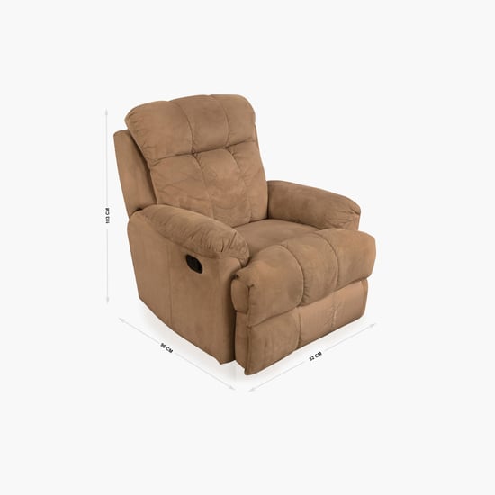 Berry Rocking Recliner- 1 Seater Camel