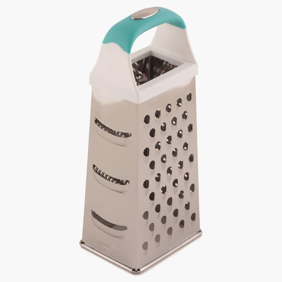 Pelican Four Side Grater With Teal Handle