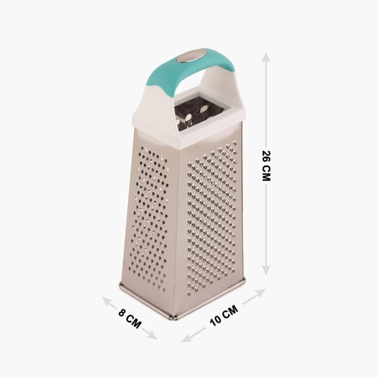 Pelican Four Side Grater With Teal Handle