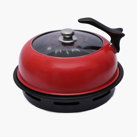 WONDERCHEF Aluminium Tandoor With Glass Lid