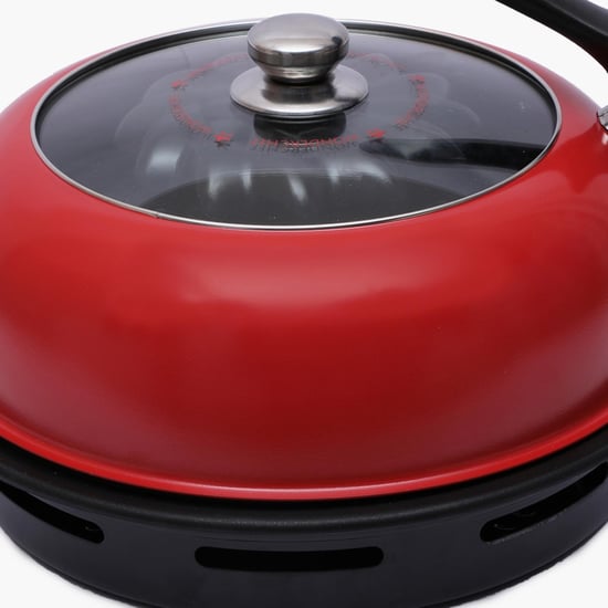 WONDERCHEF Aluminium Tandoor With Glass Lid