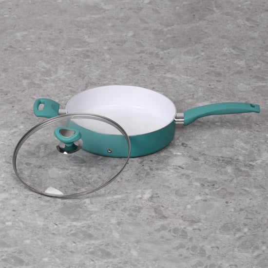 Briston Ceramic Coated Saucepan With Lid - 24 CM