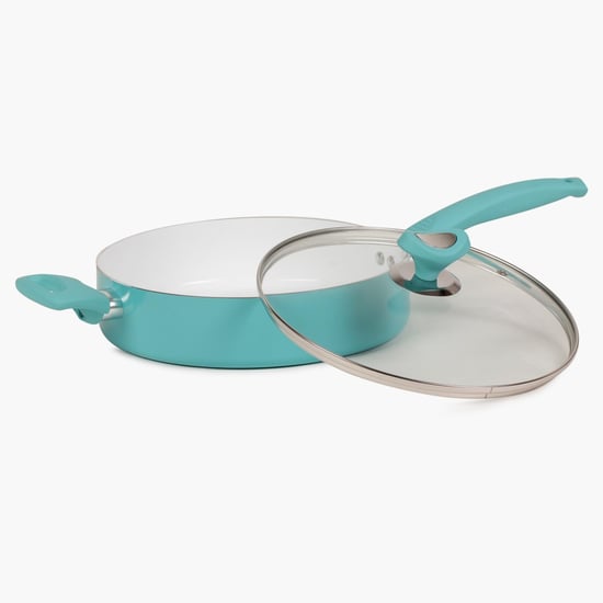 Briston Ceramic Coated Saucepan With Lid - 24 CM