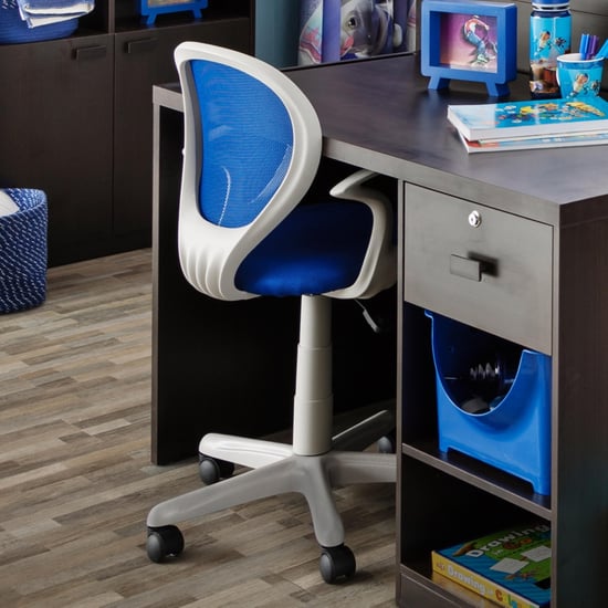 Tom Kids Chair Blue Metal