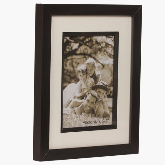 Photomontage-Photoframes - Single Frame MDF -  23 cm x 2.5 cm x 28 cm - Black