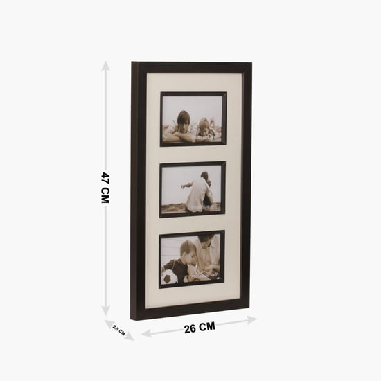 Photomontage Photoframes Single Pc. Photo Frame - MDF - Black - 26 cm x 2.5 cm x 47 cm