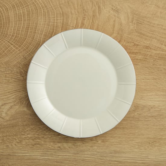 Marshmallow Ceramic Side Plate - 21cm